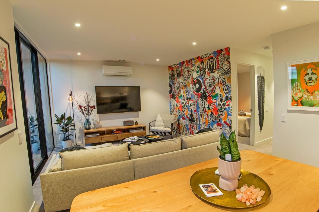 Funk In The City - Luxury Laneway Apartment With Single Garage Christchurch Eksteriør bilde
