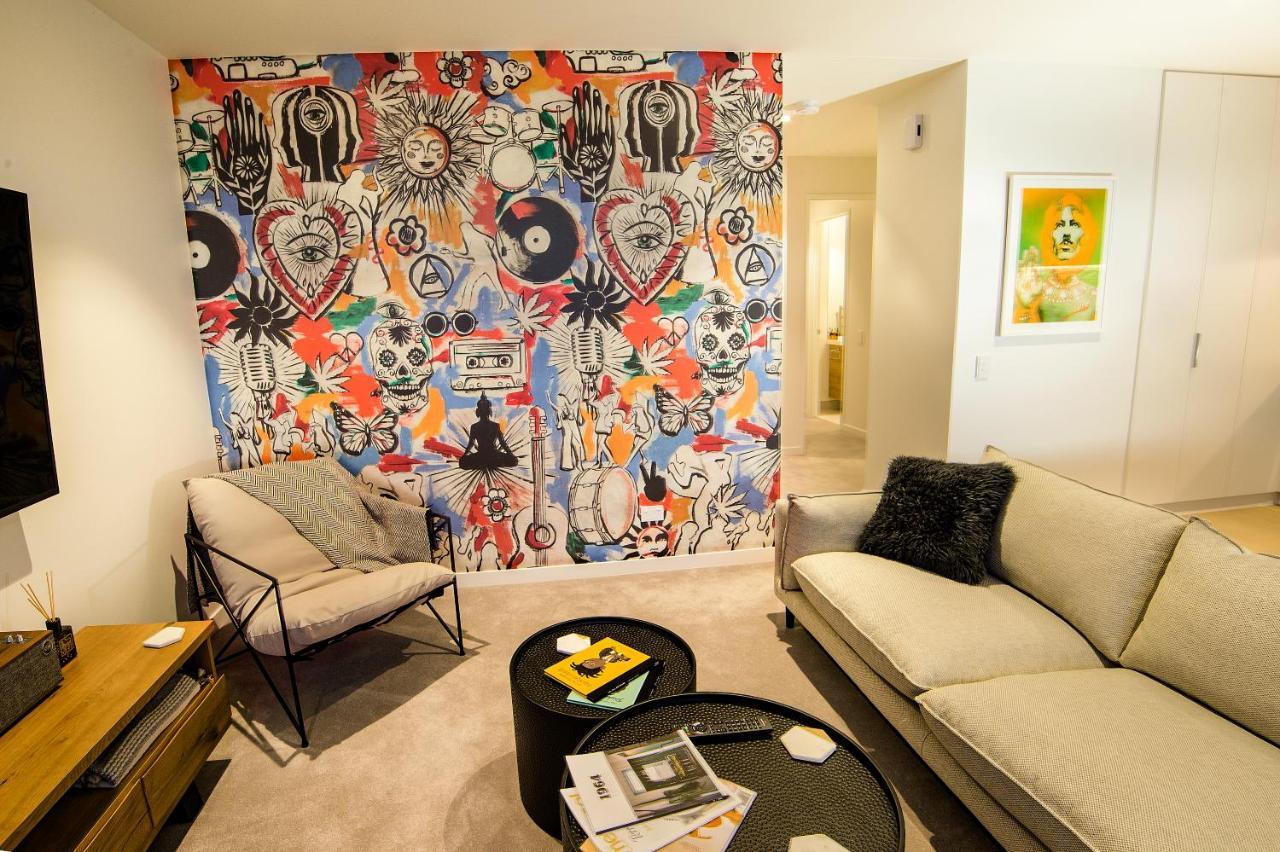 Funk In The City - Luxury Laneway Apartment With Single Garage Christchurch Eksteriør bilde