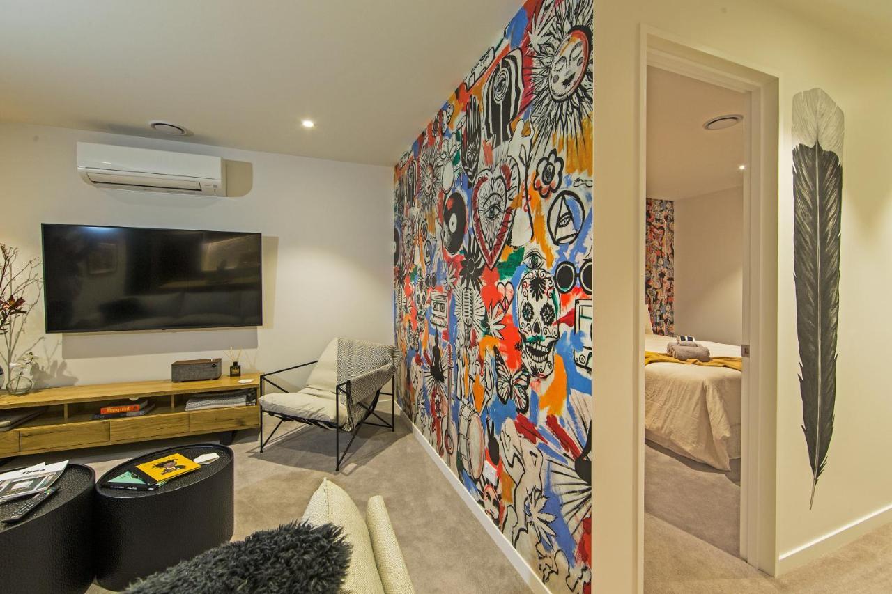Funk In The City - Luxury Laneway Apartment With Single Garage Christchurch Eksteriør bilde