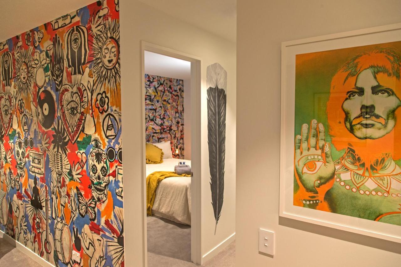 Funk In The City - Luxury Laneway Apartment With Single Garage Christchurch Eksteriør bilde